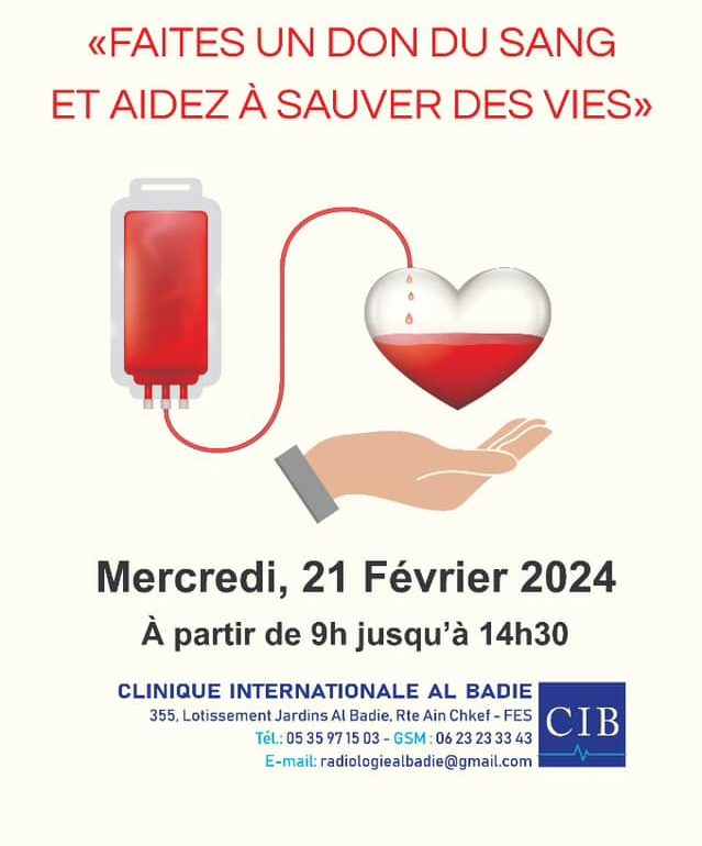 Faites un don du sang et aidez à sauver des vies